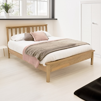 Ramore 4ft6 Bed Frame - Low Footboard