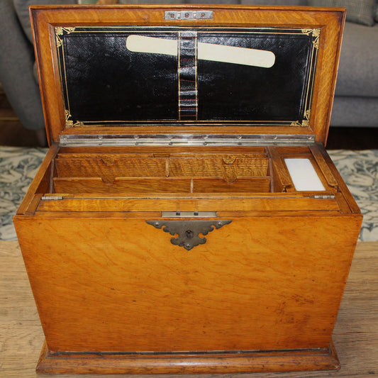 Vintage Oak Writing box
