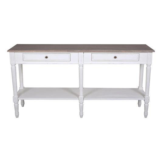 Marlena 2 Drawer Console Table with Shelf