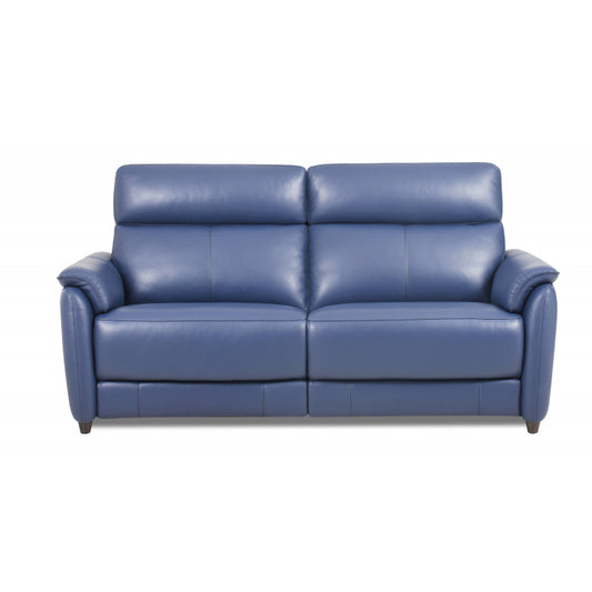 Michelangelo Leather 2 Seater Fixed Sofa