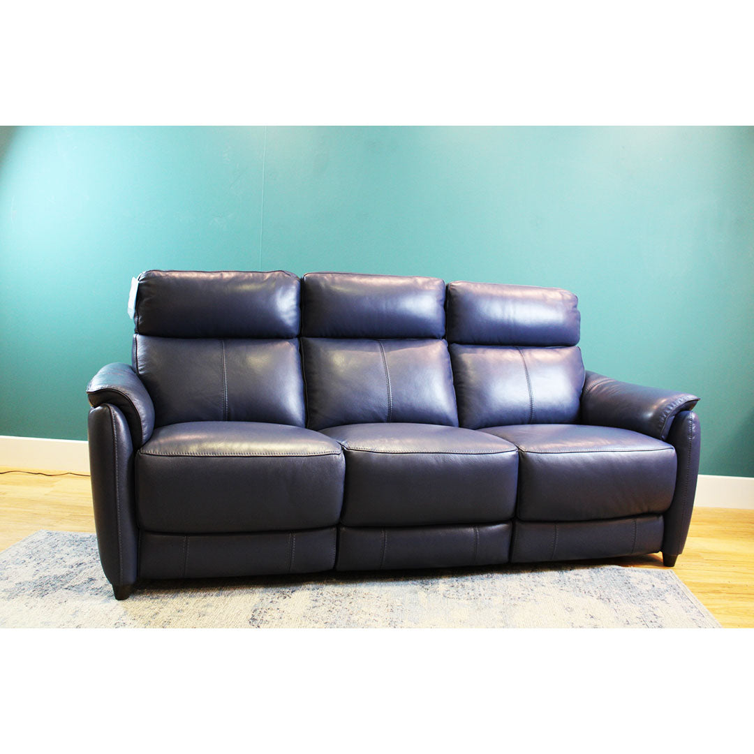 Michelangelo Leather 3 Seater Powered Recliner