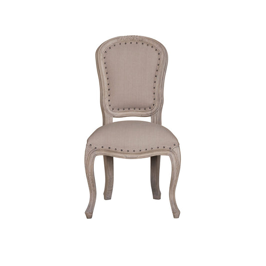 Sara Upholstered Back Dining Chair – All Rustic Brown