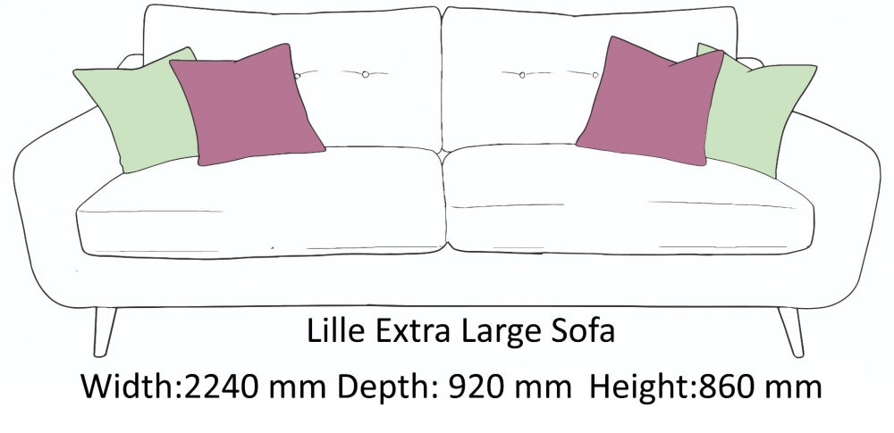 Lisbon Extra Large Sofa