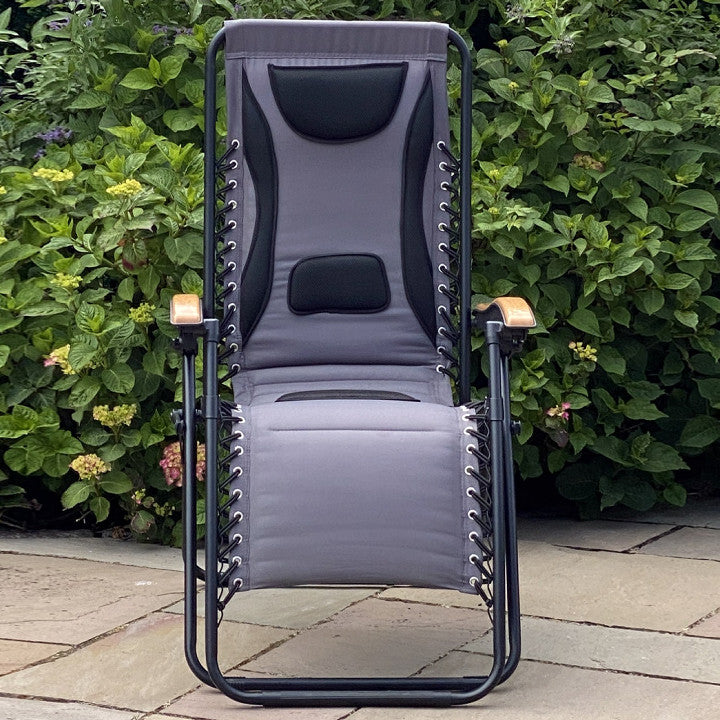 Zero Gravity Relaxer Chair (Grey)